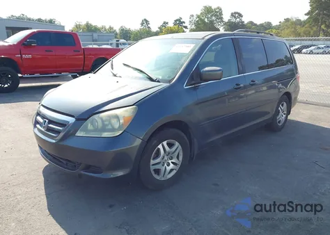 2005 Honda Odyssey Ex-L z USA, uszkodzony, nr VIN 5FNRL38615B043649